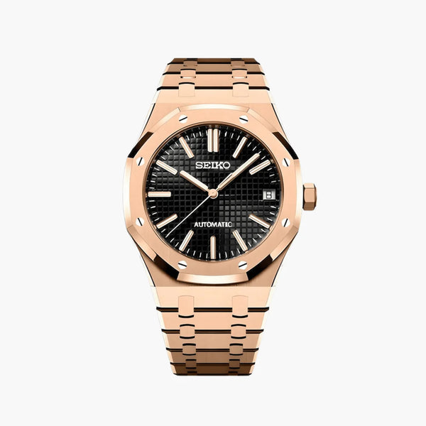 ROYAL SEIKOAK ROSEGOLD BLACK