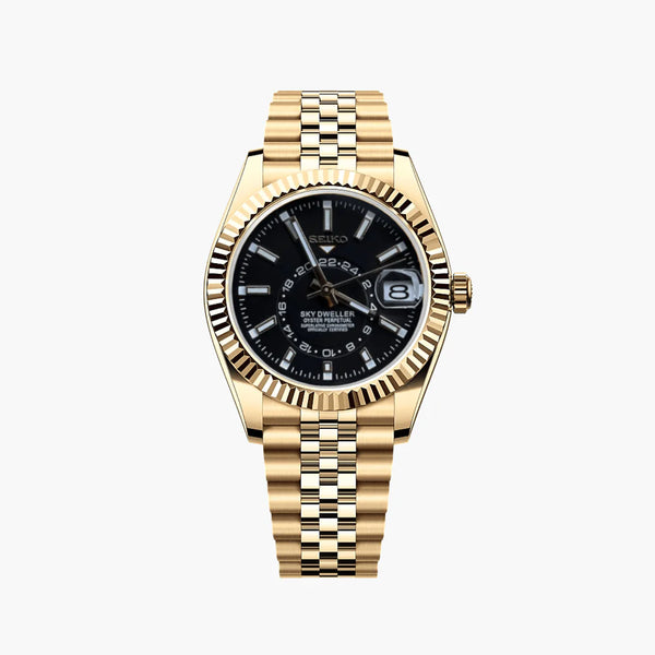 SEIKODWELLER GOLD/BLACK