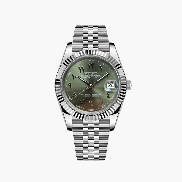 SEIKOJUST OLIVE ARABIC