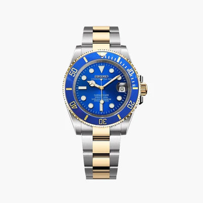 SEIKOMARINER BLUE TWOTONE