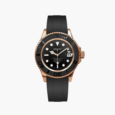 SEIKOMARINER ROSEGOLD RUBBER