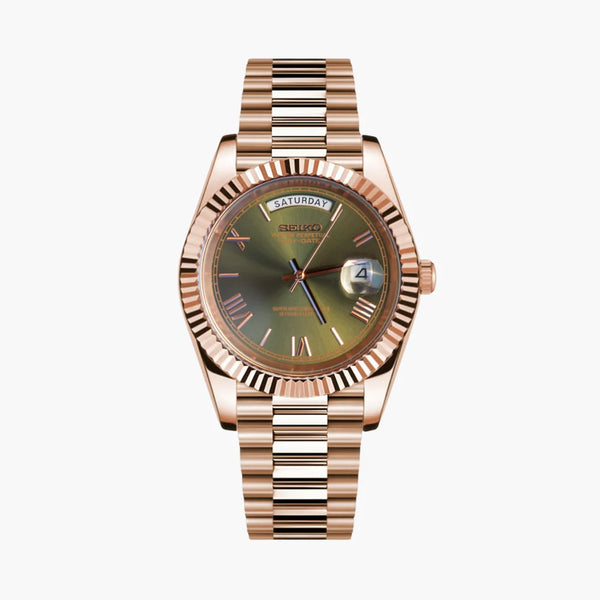 SEIKODATE OLIVE︱ROSEGOLD